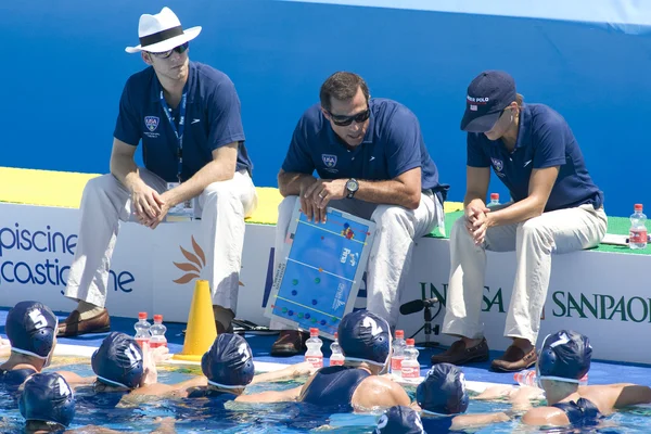 WPO: Świat Aquatics Mistrzostwa Chiny vs Usa — Zdjęcie stockowe