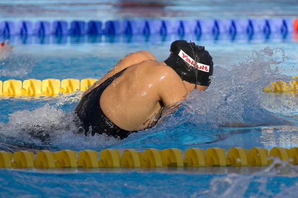 Swm: 世界水泳選手権 - 女子 50 m 平泳ぎ。ケイシー カールソン — ストック写真