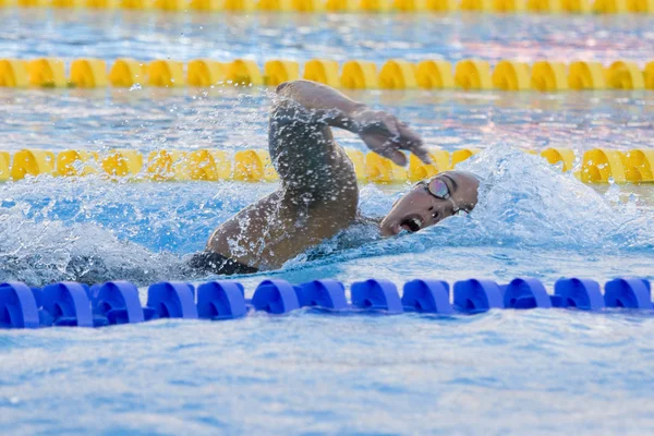 SWM: Campeonato Mundial de Aquáticos - Femininos 1500m freestyle final. Alessia Filippi — Fotografia de Stock