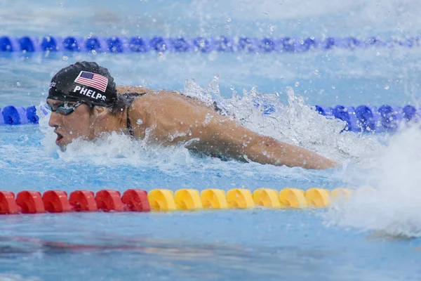 Чемпионат мира по водным видам спорта - финал смешанной эстафеты 4 х 100 м. Стоковая Картинка