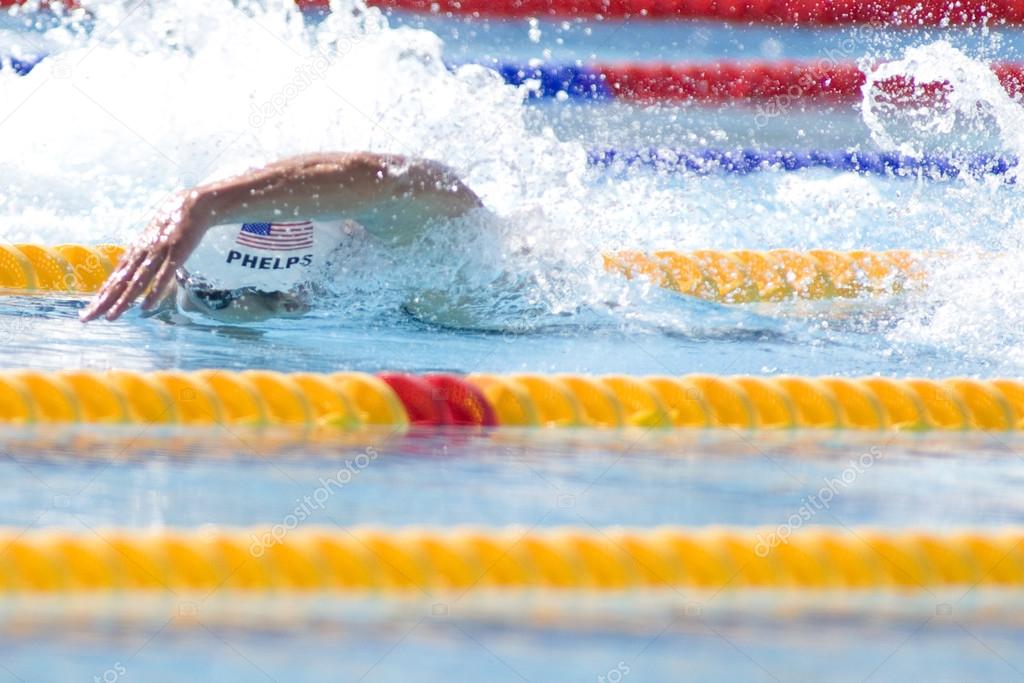 SWM: World Aquatics Championship Mens 200m freestyle — Stock