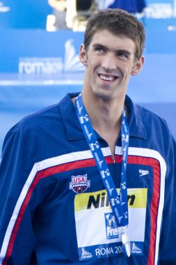 Kay: Dünya Su Sporları Şampiyonası - Erkekler 200m serbest stil final. Michael phelps