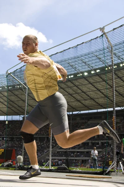 ATH: Berlin Golden League Athletics (en inglés). Gerd Kanter. —  Fotos de Stock