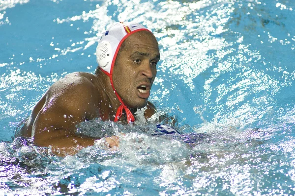 Wpo: 世界水泳選手権 - 準決勝 - 米国対スペイン。Ivan ペレス — ストック写真