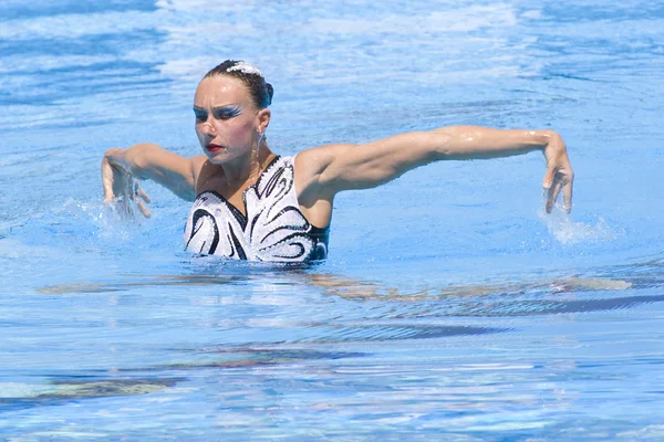 SWM: final solo sincronizado natación. Natalia ischenko —  Fotos de Stock