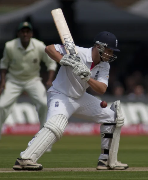 Cricket. Engeland vs bangladesh 1ste test dag 1. Johnathon trott — Stockfoto