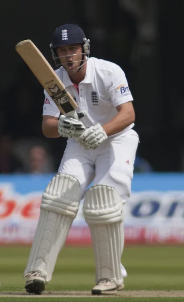 Cricket. Engeland vs bangladesh 1ste test dag 1. Johnathon trott — Stockfoto