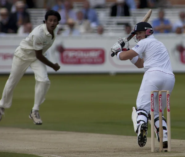 Kriket. Anglie vs Bangladéš 1. testovací den 2. Matt prior — Stock fotografie