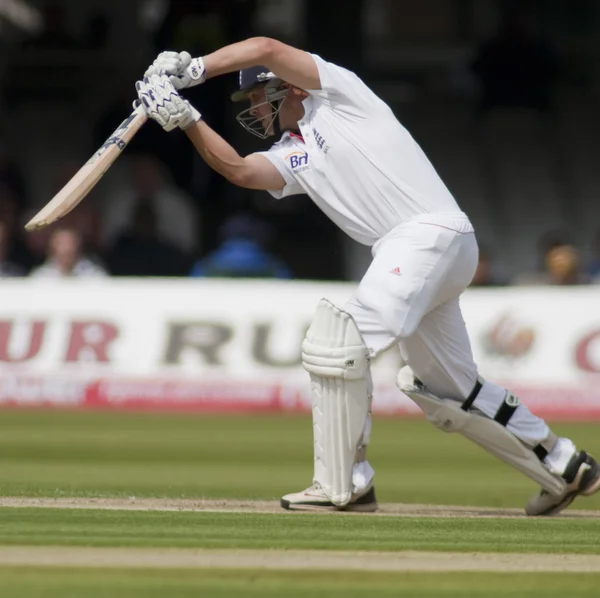 Cricket. Engeland vs bangladesh 1ste test dag 1. Johnathon trott — Stockfoto