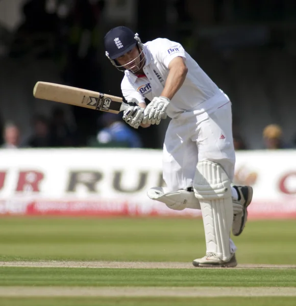 Cricket. Engeland vs bangladesh 1ste test dag 1. Johnathon trott — Stockfoto