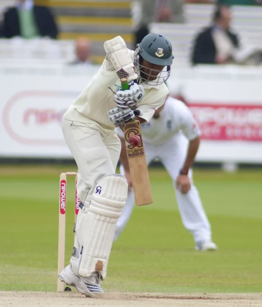 Cricket. England vs bangladesh 1. Testtag 3. shakib al hasan — Stockfoto