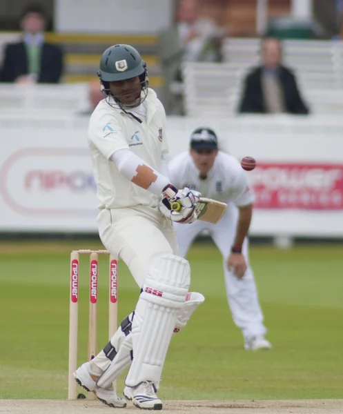 Kriket. İngiltere vs Bangladeş 1. test gün 3. Cüneyt Yazar: — Stok fotoğraf