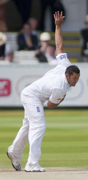 Cricket. England vs bangladesh 1st test dag 3. Tim bresnan — Stockfoto