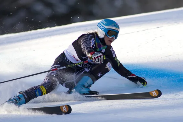 Lyžování: Lienz obří Slalom — Stock fotografie