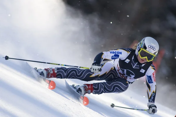 Ski: Lienz storslalom — Stockfoto