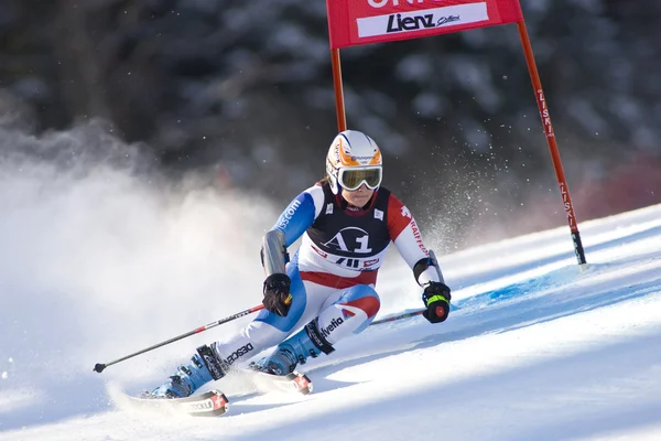 SKI: Lienz Giant Slalom — Stock Photo, Image