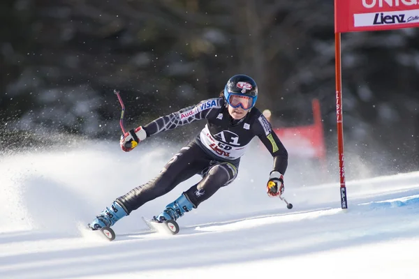 SKI: Lienz Giant Slalom — Stock Photo, Image