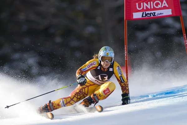 SKI: Lienz Giant Slalom — Stock Photo, Image