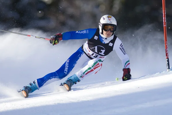 Lyžování: Lienz obří Slalom — Stock fotografie