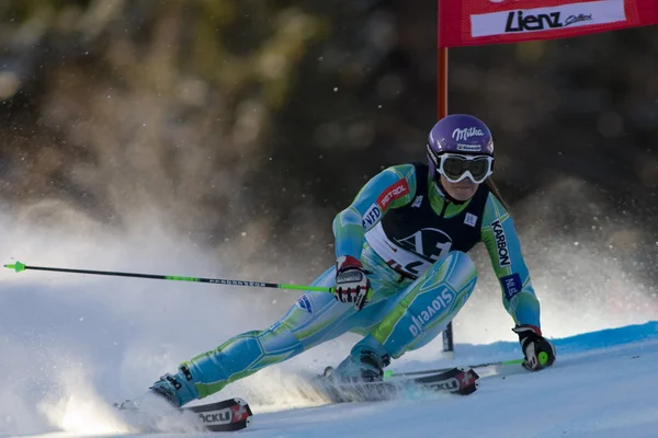 SKI: Slalom gigante de Lienz — Fotografia de Stock