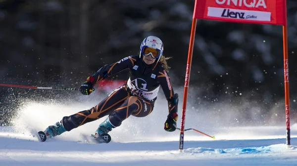 SKI: Slalom gigante de Lienz — Foto de Stock