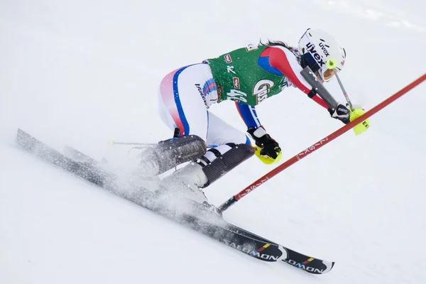 SKI: Lienz Slalom — Stock Photo, Image