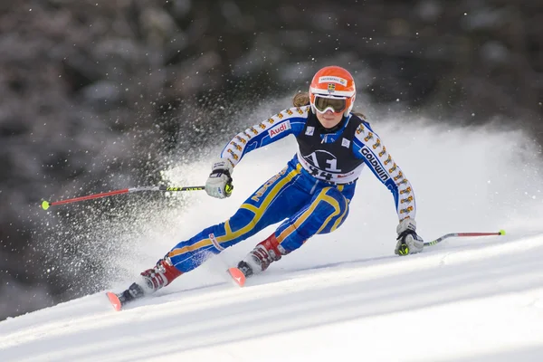 SKI: Slalom gigante de Lienz — Foto de Stock