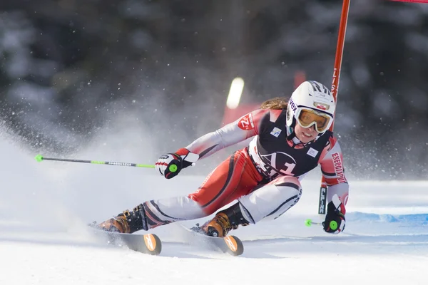 SKI: Slalom gigante de Lienz — Foto de Stock