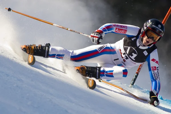 SKI: Lienz Giant Slalom — Stock Photo, Image