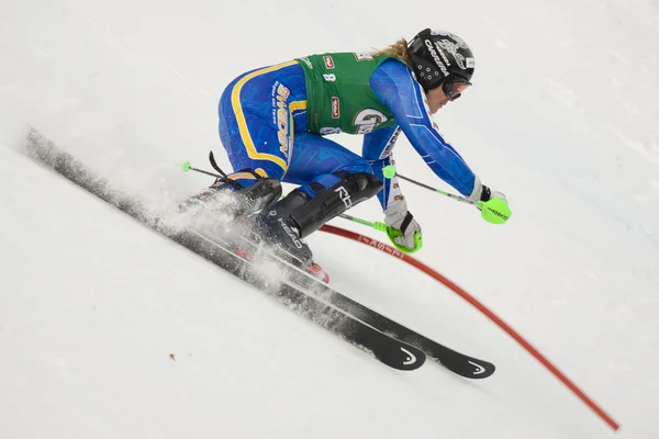 Lyžování: Lienz Slalom — Stock fotografie