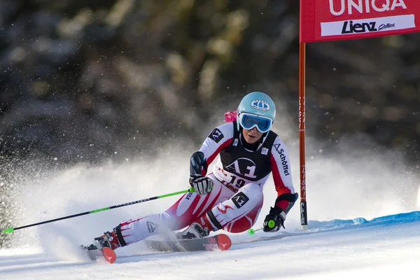 SKI: Lienz Giant Slalom — Stock Photo, Image