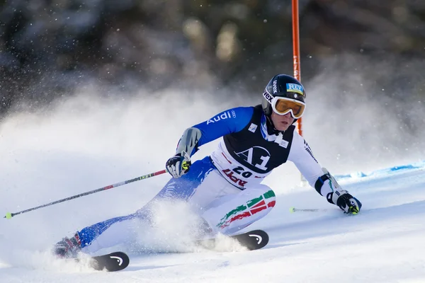 SKI: Slalom gigante de Lienz — Foto de Stock