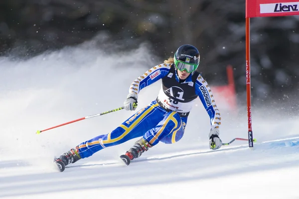 SKI: Lienz Giant Slalom — Stock Photo, Image