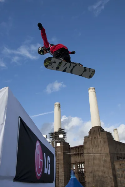 Coupe du monde de snowboard Londres — Photo