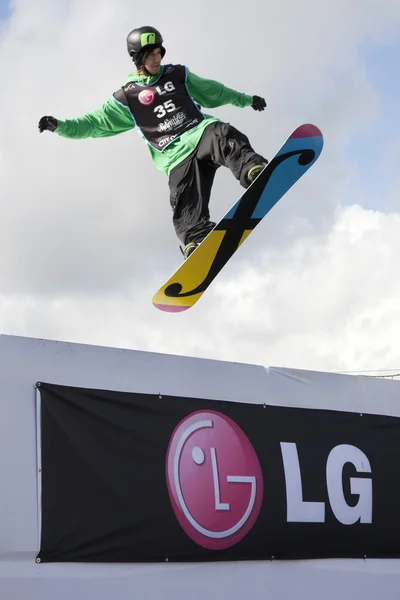 Coupe du monde de snowboard Londres — Photo