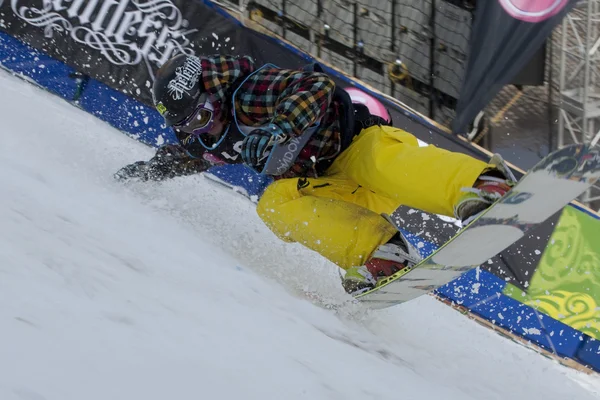 Coupe du monde de snowboard Londres — Photo