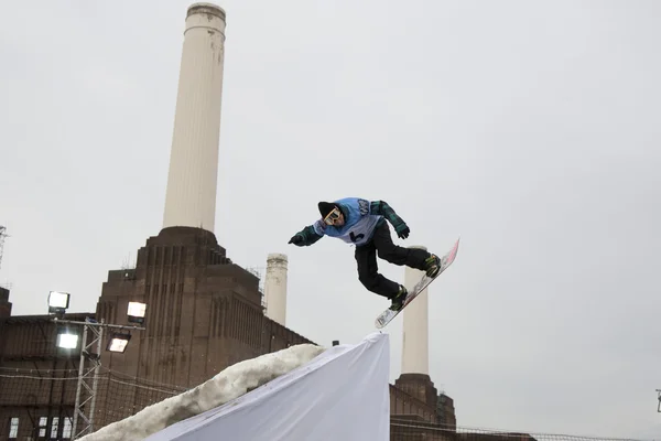 Copa del Mundo de Snowboard Londres — Foto de Stock