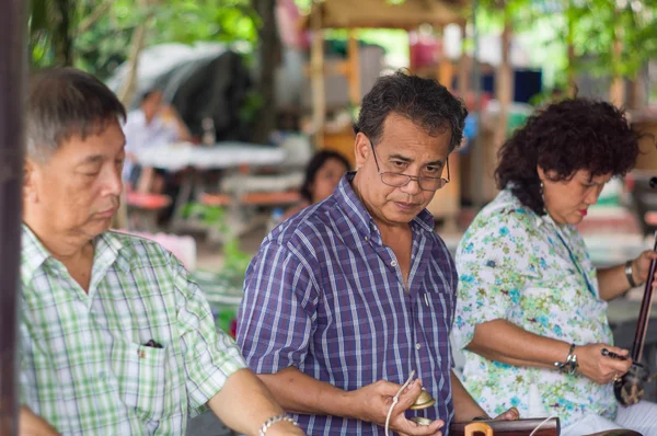 Thai music band — Stock Photo, Image