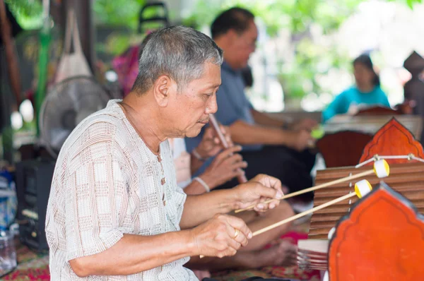 Banda de música tailandesa — Foto de Stock