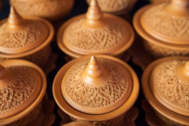 Kil çömlek koh kret Adası Tayland at