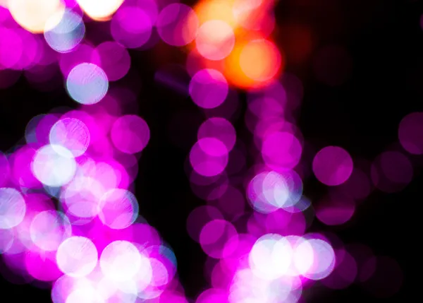 Sfocatura, Bokeh Luce di Natale per sfondo, Buon Buon Natale — Foto Stock