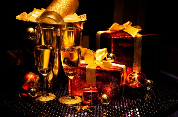 Noel süsler, gif kutu, mutlu Noeller