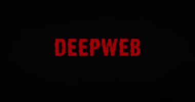 Darknet ve Deep Web 'in bozulma ve bozulma etkisi pürüzsüz ve çevrilebilir 3D. Siber suçlar, hackleme, saldırı ve yasadışı ağ soyut kavramı. Gürültü retro TV tarzı arkaplan.