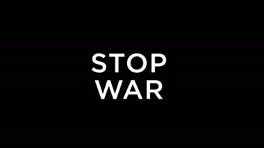 Çarpıtılmış ve arızalı bir savaş ve barış yok. Kusursuz ve üç boyutlu. Barışseverlik ve savaş mesajı soyut kavramını durdurmak. Gürültü retro TV tarzı arkaplan.