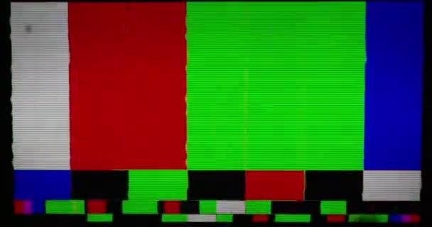 Signal Board Distorted Glitch Effect Seamless Loopable Abstract Concept Noise — Video