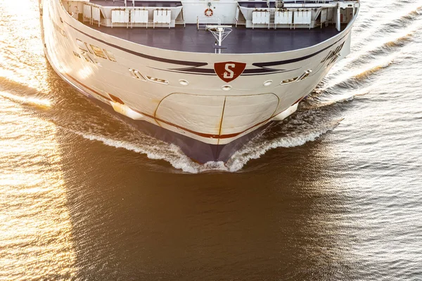 Gothenburg Sweden October 2021 Bow Roro Passenger Ferry Stena Danica — Stock Photo, Image