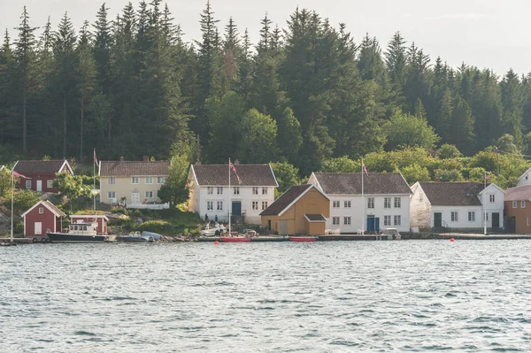 Old Sailors Homes Sea Svin — Stock Photo, Image