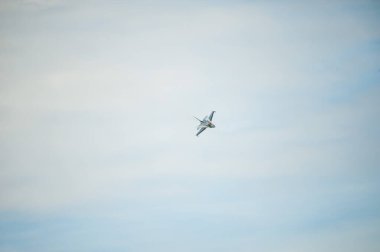 Göteborg Hava Gösterisinde Danimarka Hava Kuvvetleri F-16 uçağı..