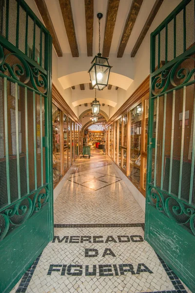 Lisboa Portugalsko Července 2016 Vstup Místního Obchodu — Stock fotografie