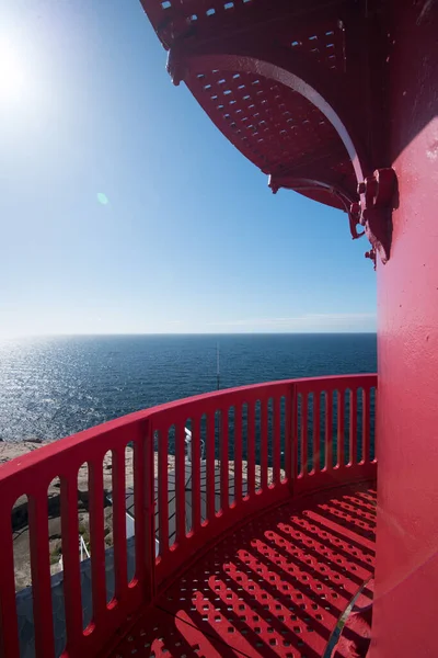 Lindesnes Norway Вересня 2016 Details Top Lindesnes Lighthouse — стокове фото